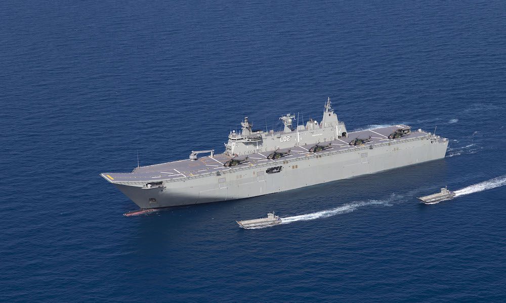 Propulsion Problems Put Australia’s Largest Warships Out of Action