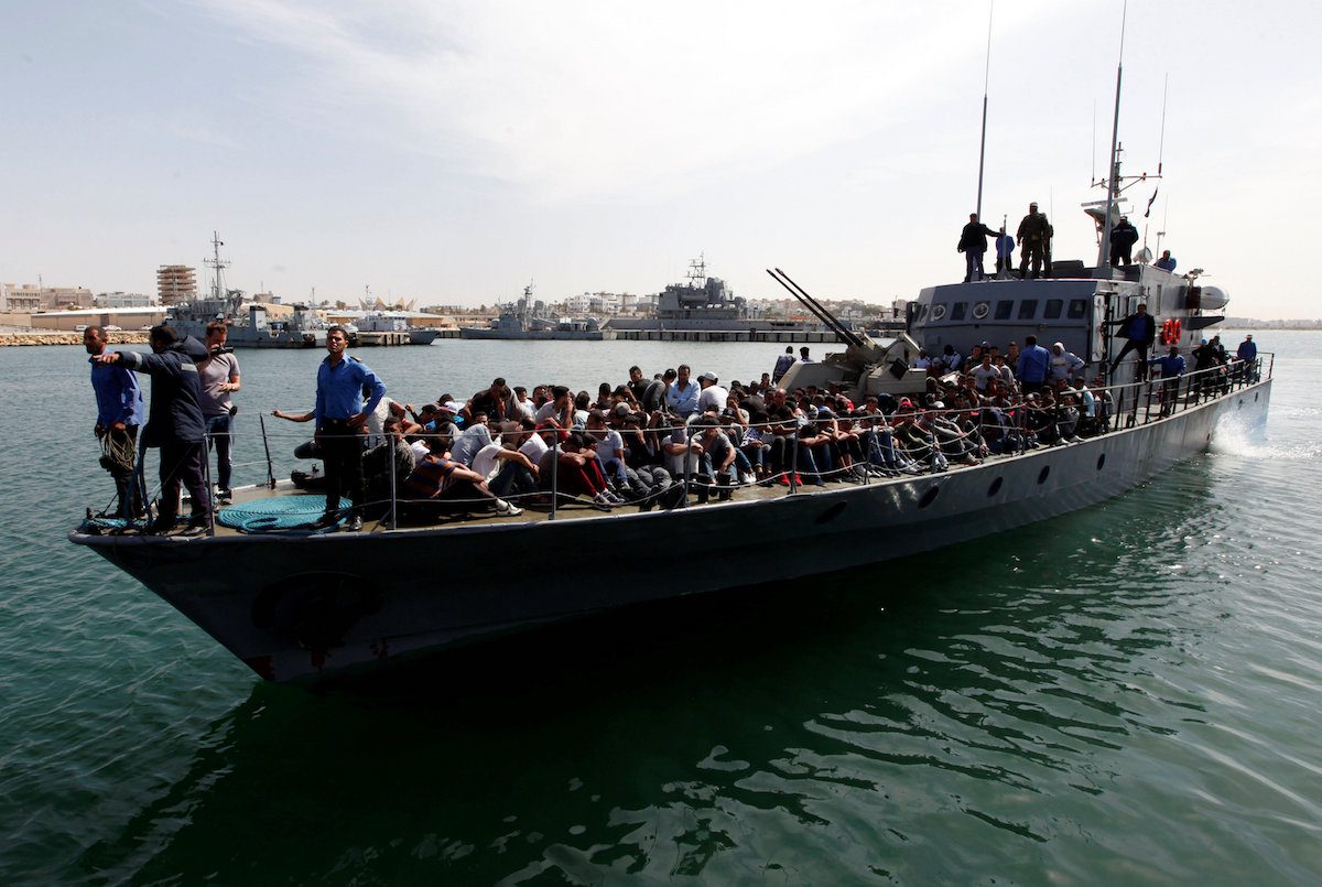 Libyan Coastguard in Altercation with NGO Ship