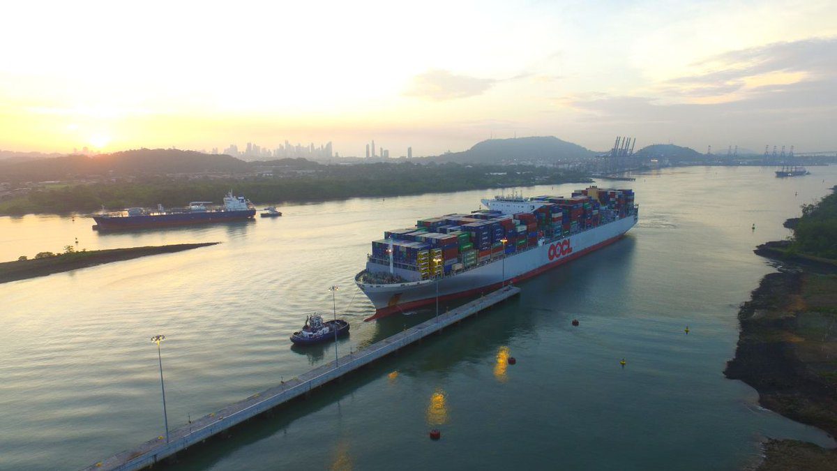 Containership’s Transit Sets New Panama Canal Record