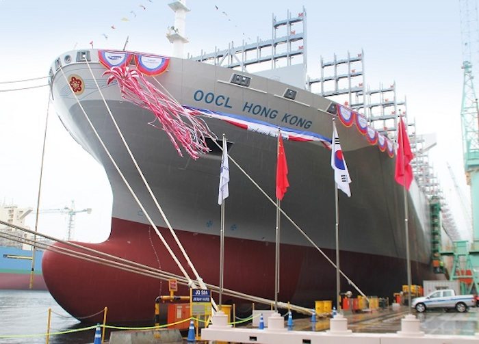 OOCL Hong Kong Breaks 21,000 TEU Mark, Becoming ‘World’s Largest Containership’