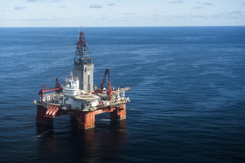 barents sea drilling rig