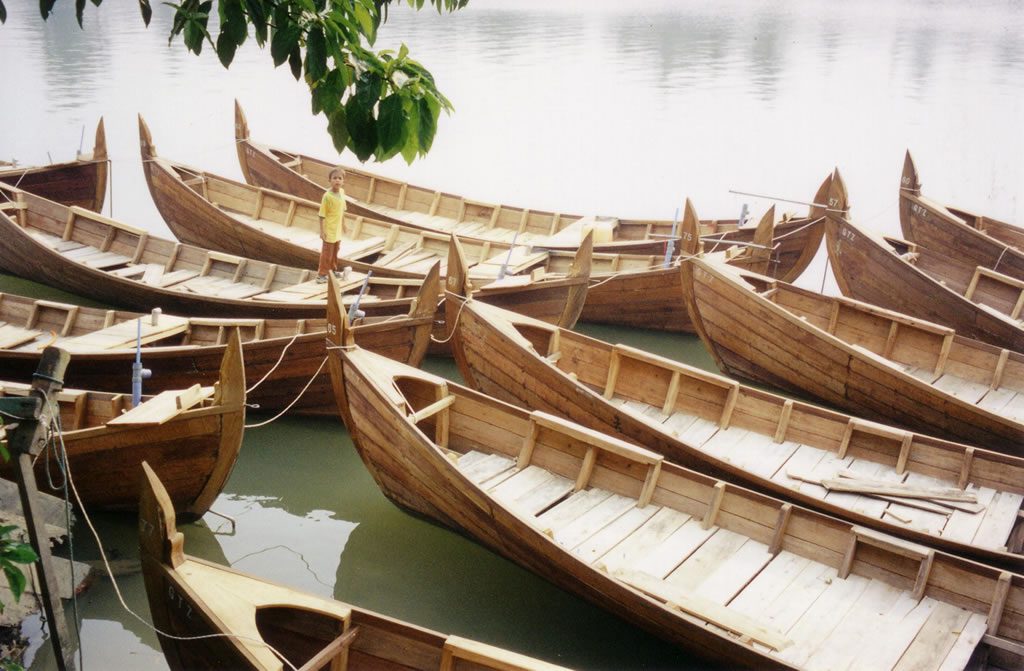 Bay Of Bengal India Fishing Boats
