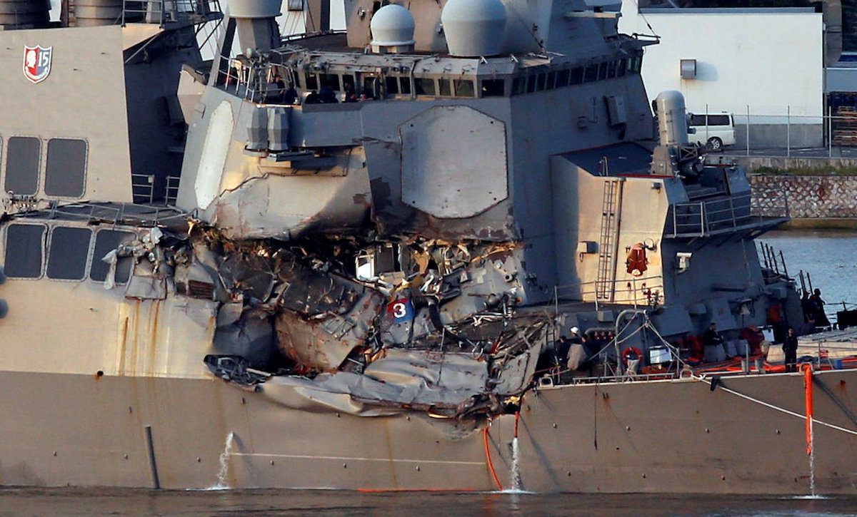 Navy Collisions Report – The Error Chain Is Broken