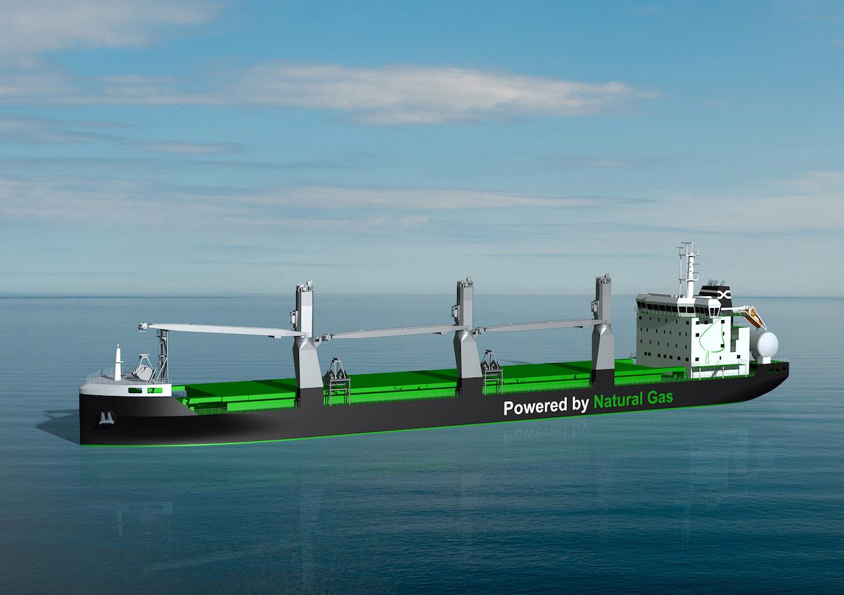 Finnish Shipowner to Test Autonomous Cargo Handling Technology Aboard LNG-Powered Bulk Carriers