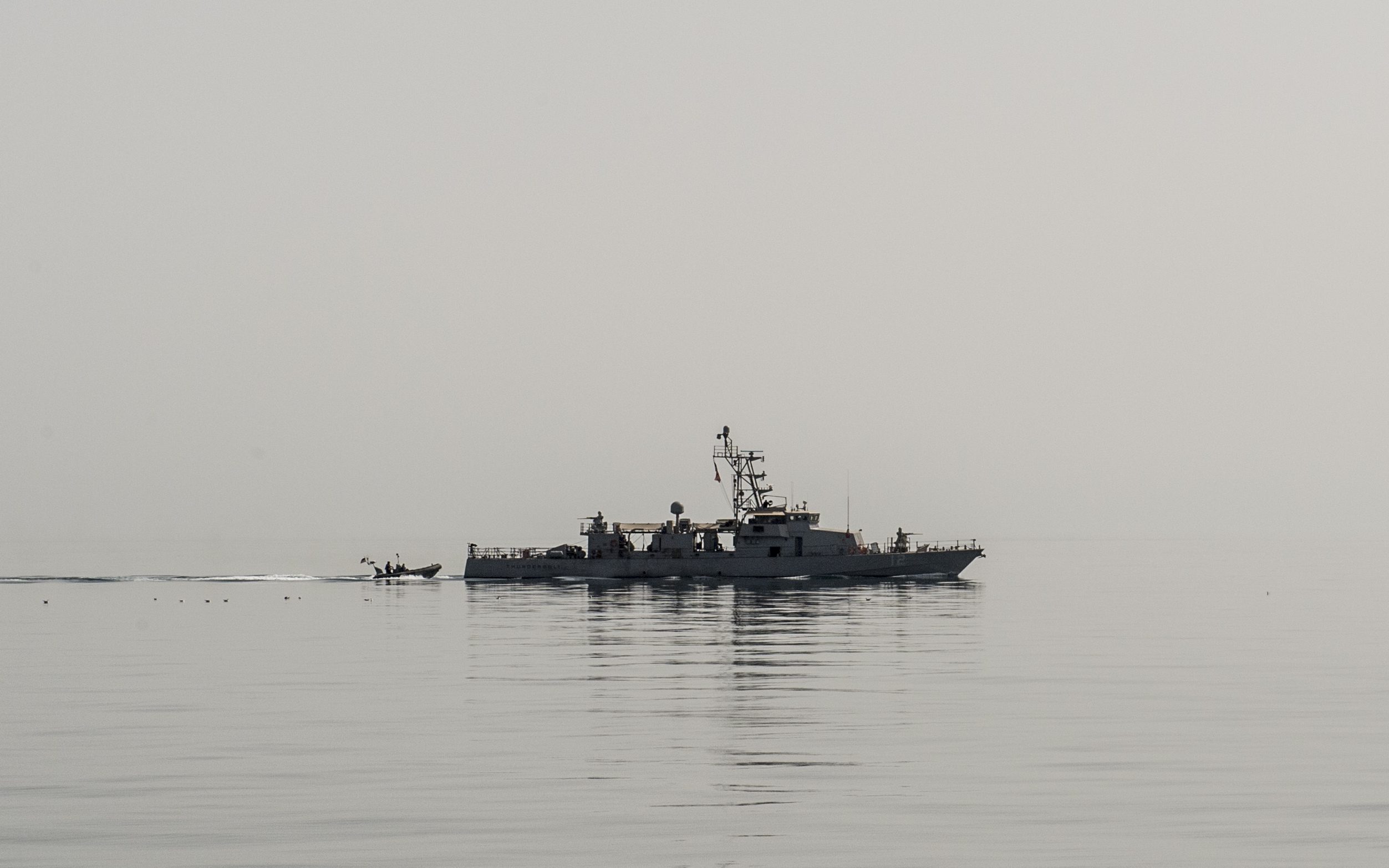 U.S. Navy Vessel Fires Warning Shots at Iranian Vessel in Gulf