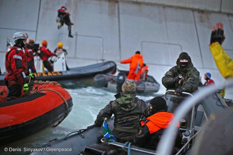 Russia Says Greenpeace Boat Seizure Ruling Encourages Illegal Protests