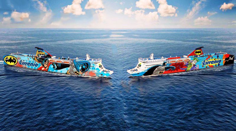 Tirrenia Nuraghes super-hero cruise ship ferries