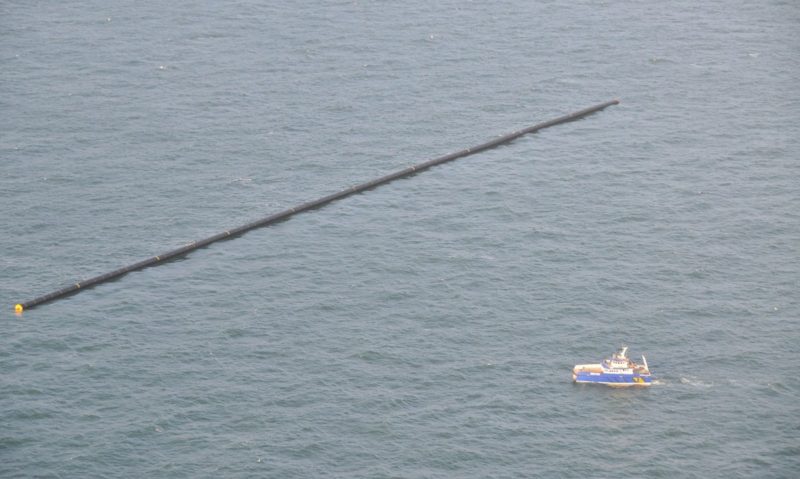 gigantic pipes wash ashore in England