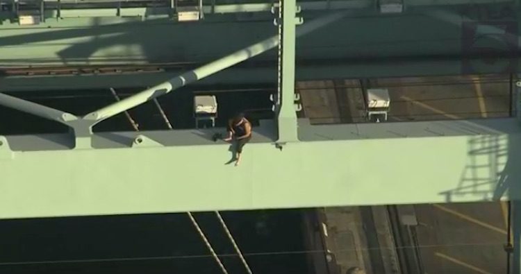 Car Thief Climbs Crane, Strips Naked at Port of Los Angeles in WILD Police Chase Caught on Camera