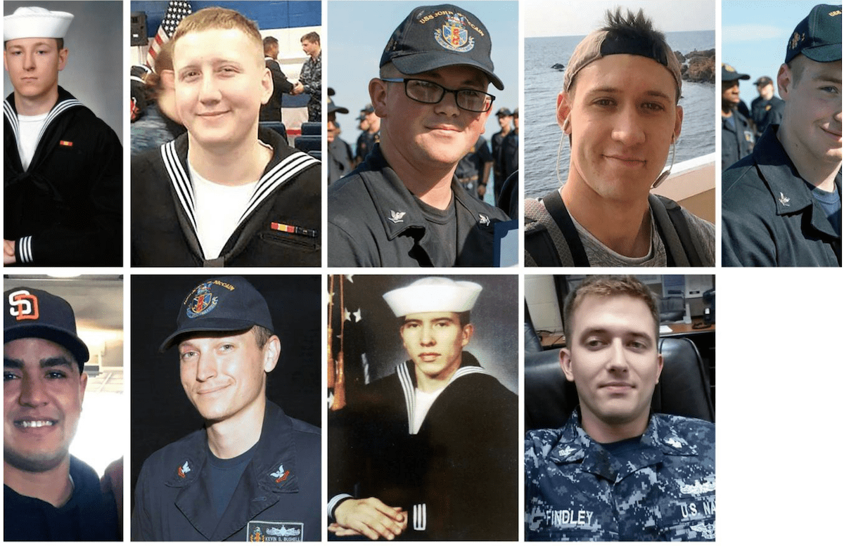 USS McCain's Lost Sailors