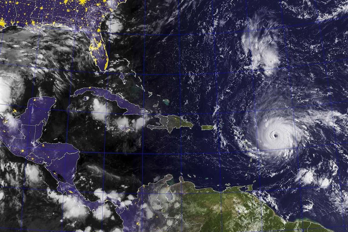 Hurricane Irma Eye