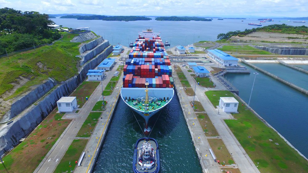 2000th transit expanded panama canal