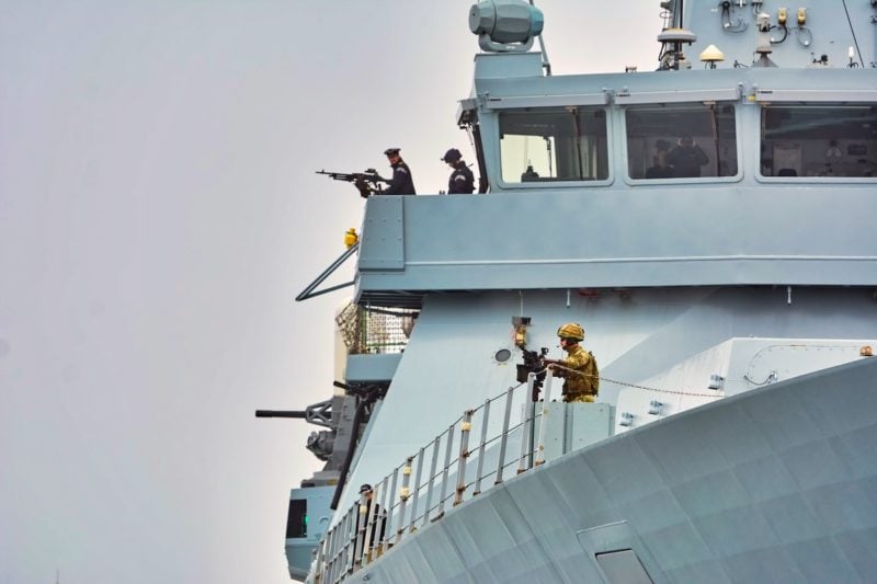 HMS Daring Royal Navy Destroyer