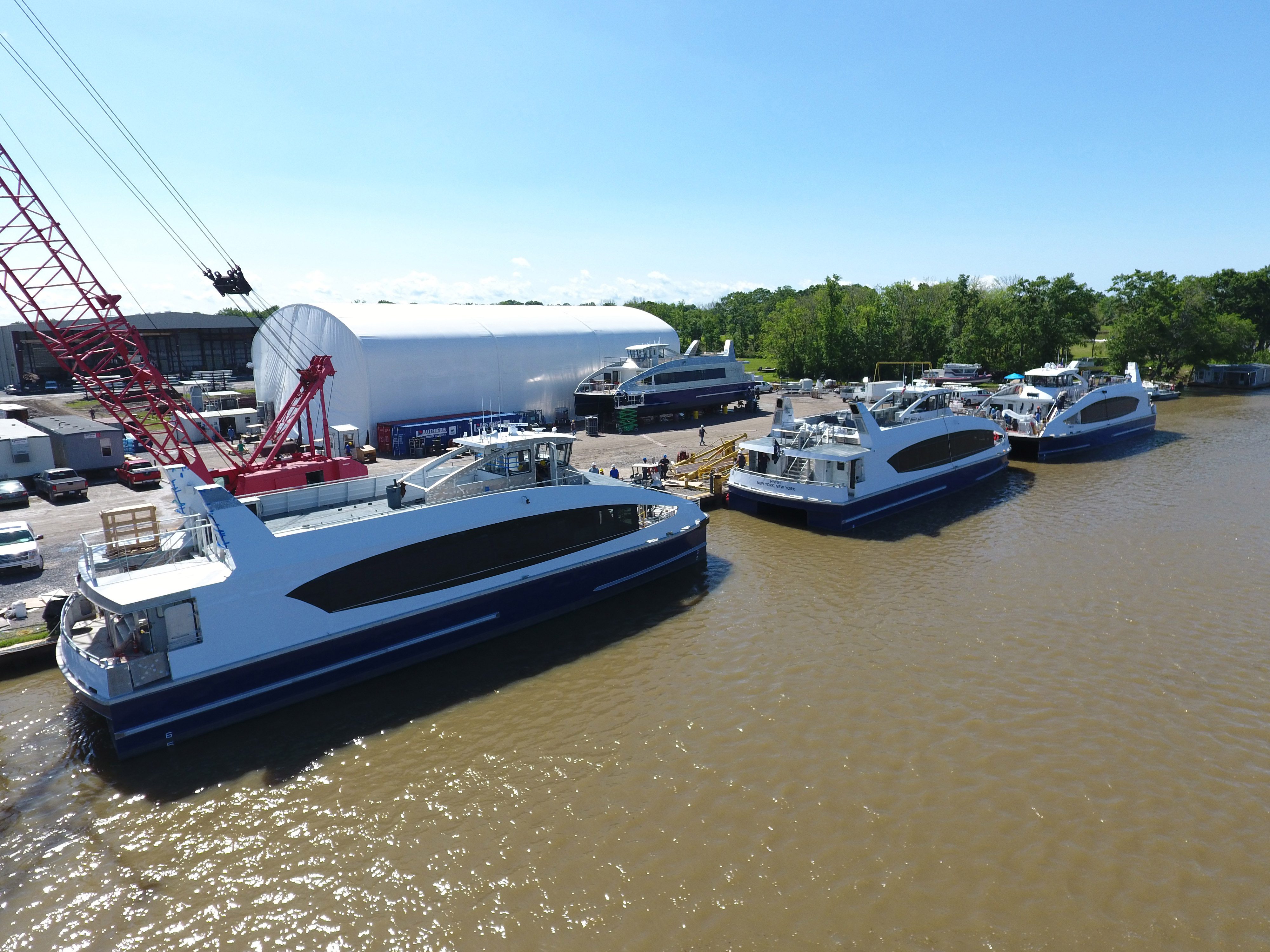 Metal Shark Building Four 350-Passenger Vessels and an Additional 150-Passenger Vessel for NYC Ferry