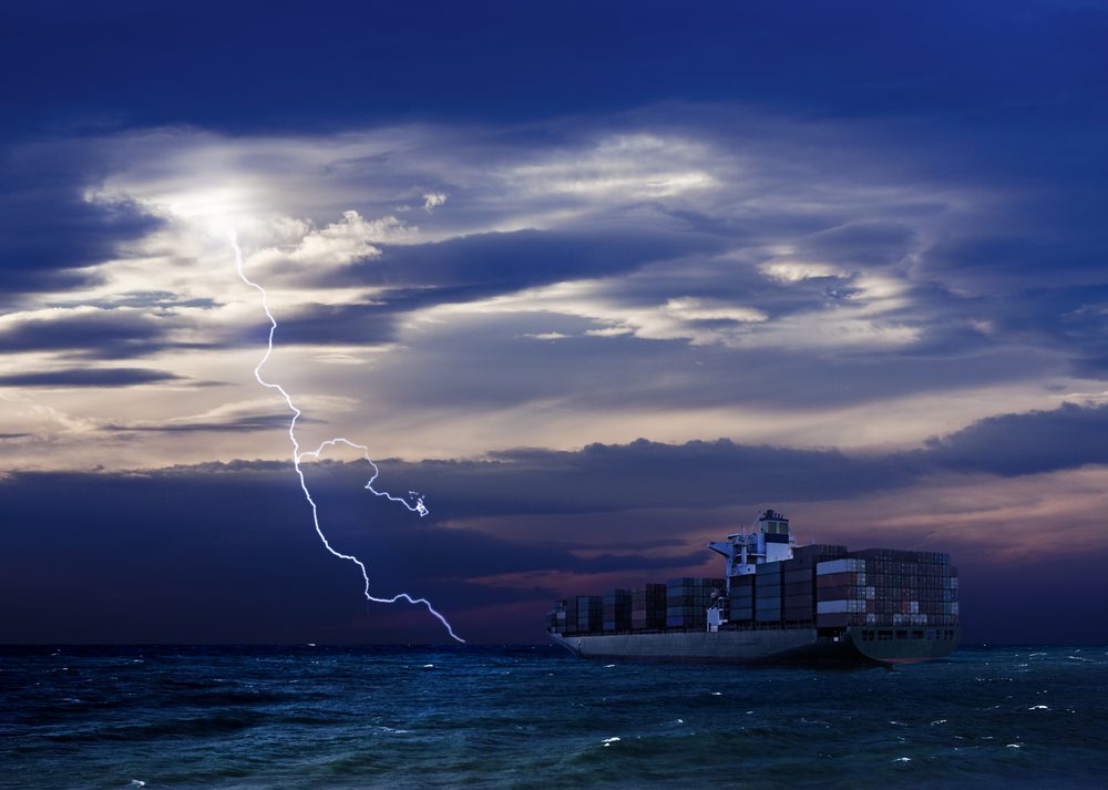 ship emissions lightning
