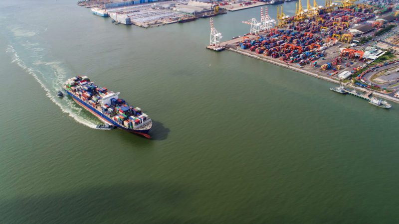 container ship