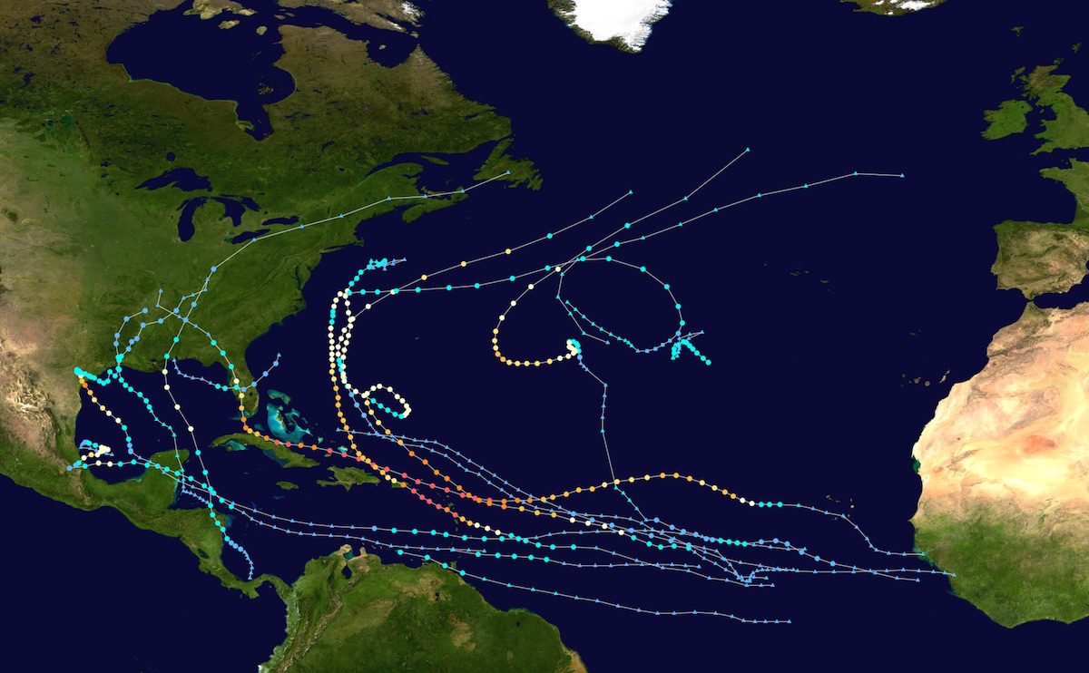 Ophelia Becomes 10th Hurricane of 2017 Atlantic Hurricane Season