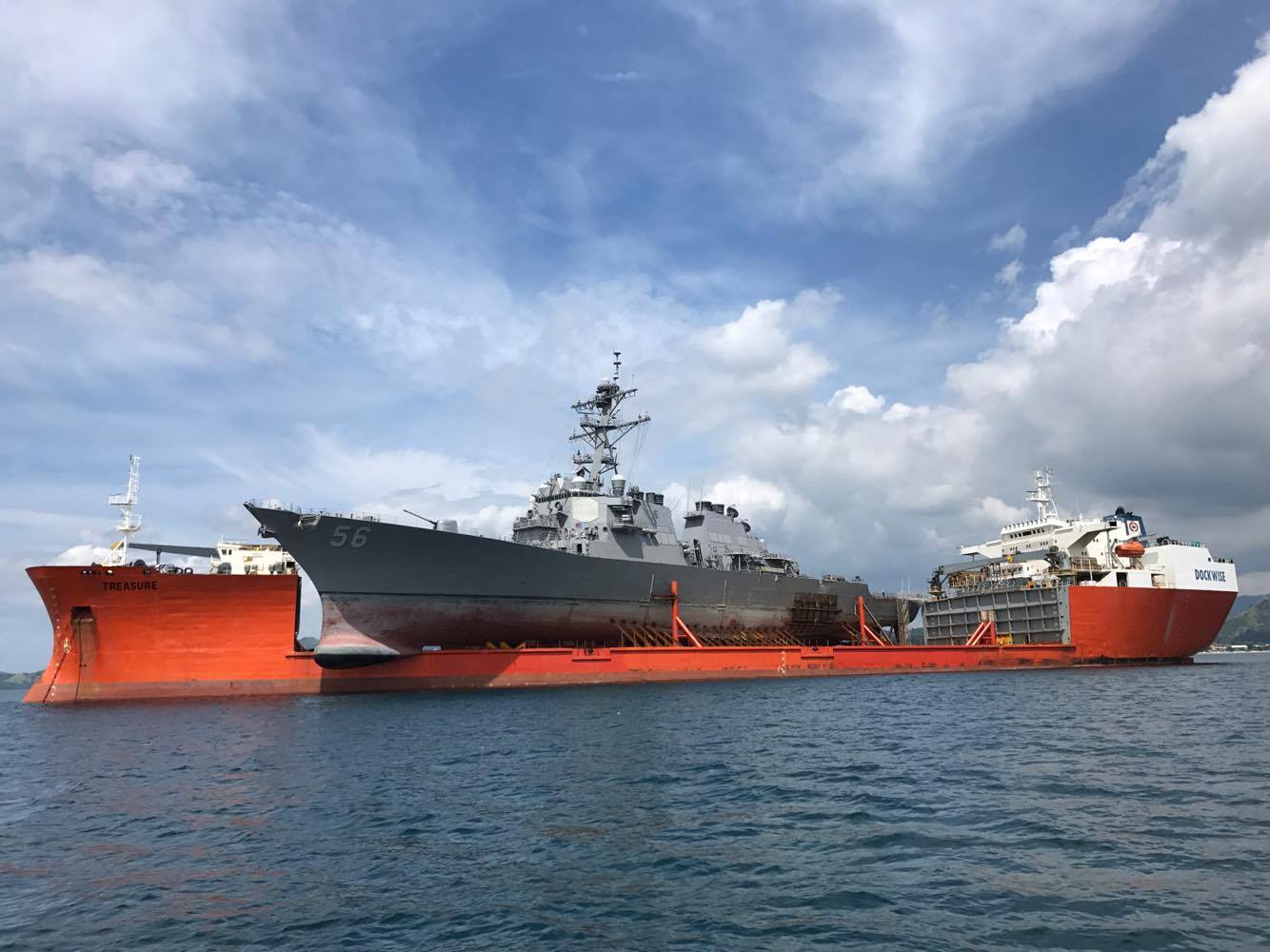 Photos: USS John S. McCain Arrives Pier Side in Yokosuka, Japan