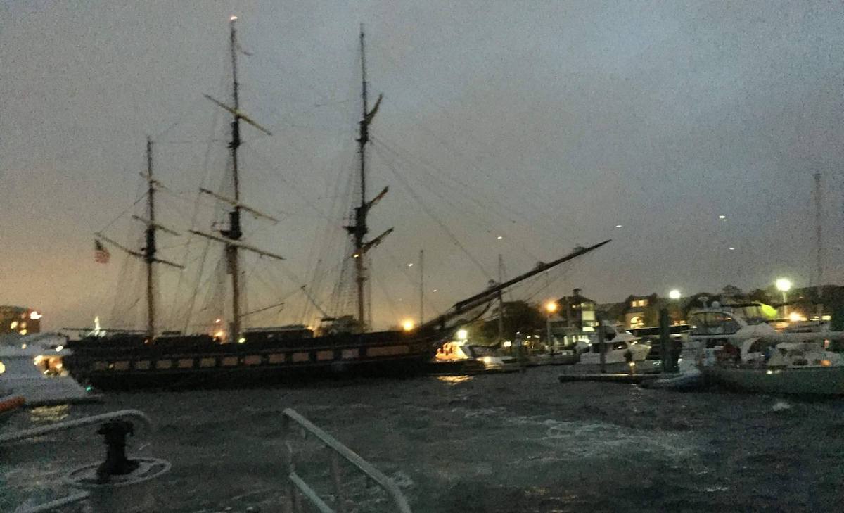 Tall Ship ‘Oliver Hazard Perry’ Loses Power, Hits Boats in Newport Harbor, RI