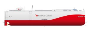 lng powered car carrier