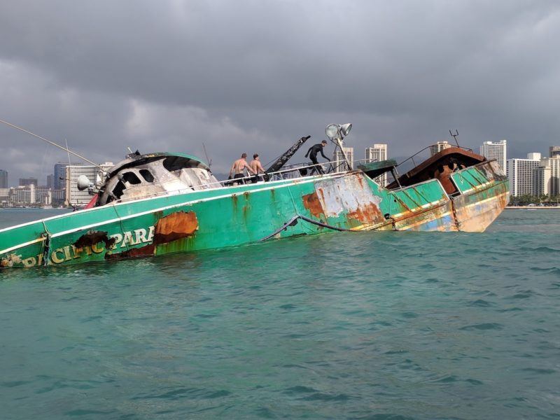 pacific paradise aground waikiki