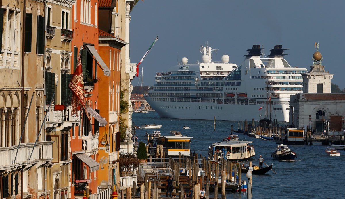 Italy Moves to Force Big Cruise Ships to Take Back Route to Venice