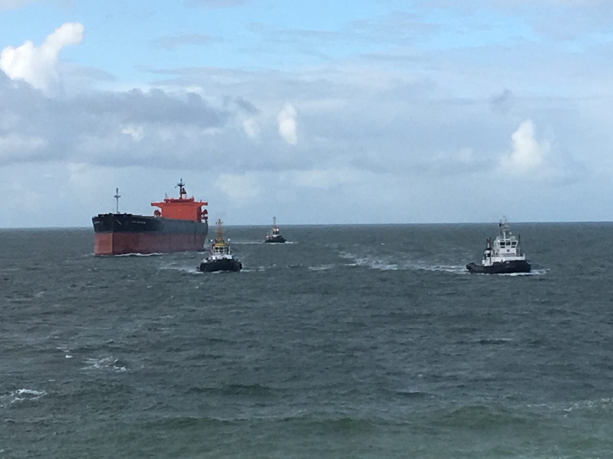Grounded Bulk Carrier ‘Glory Amsterdam’ Refloated Off Germany