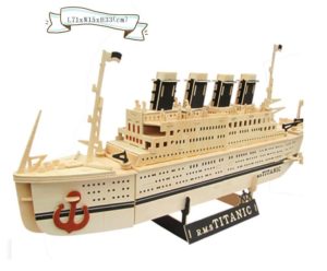 Titanic Ship Wood Puzzle