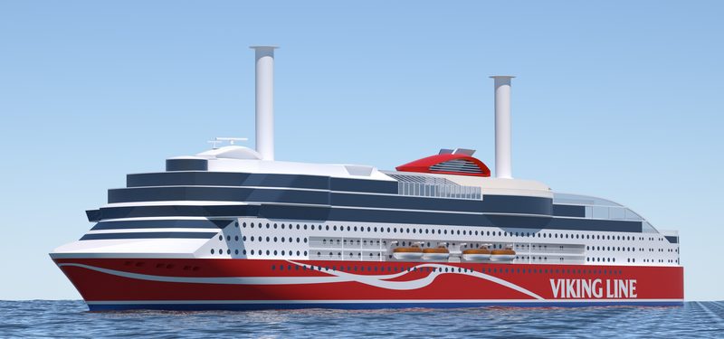 Wärtsilä will deliver high efficiency and low emissions for new Viking Line ferry
