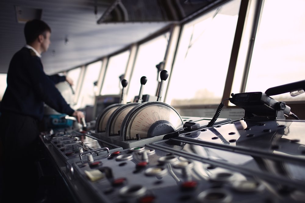 ship navigation bridge