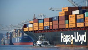 Hapag-Lloyd Container-ship BOSTON EXPRESS
