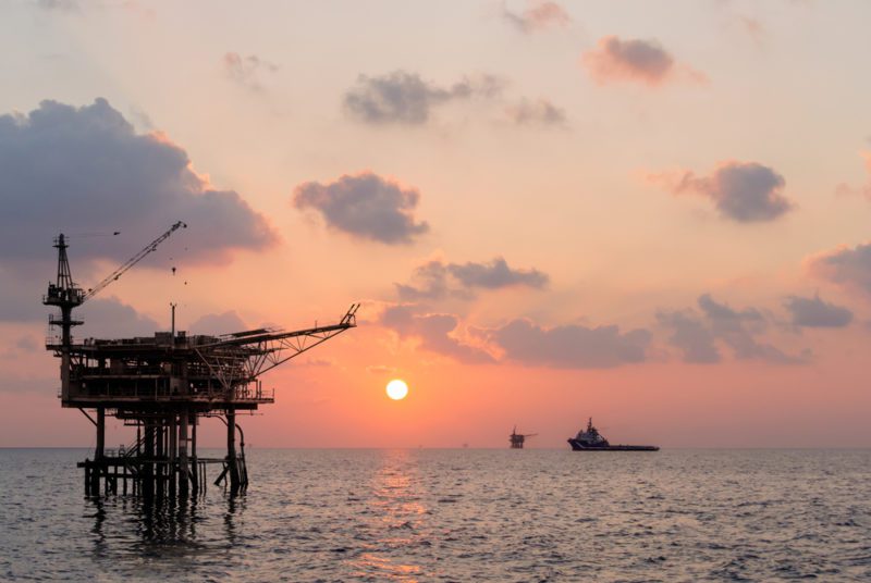 offshore oil platform