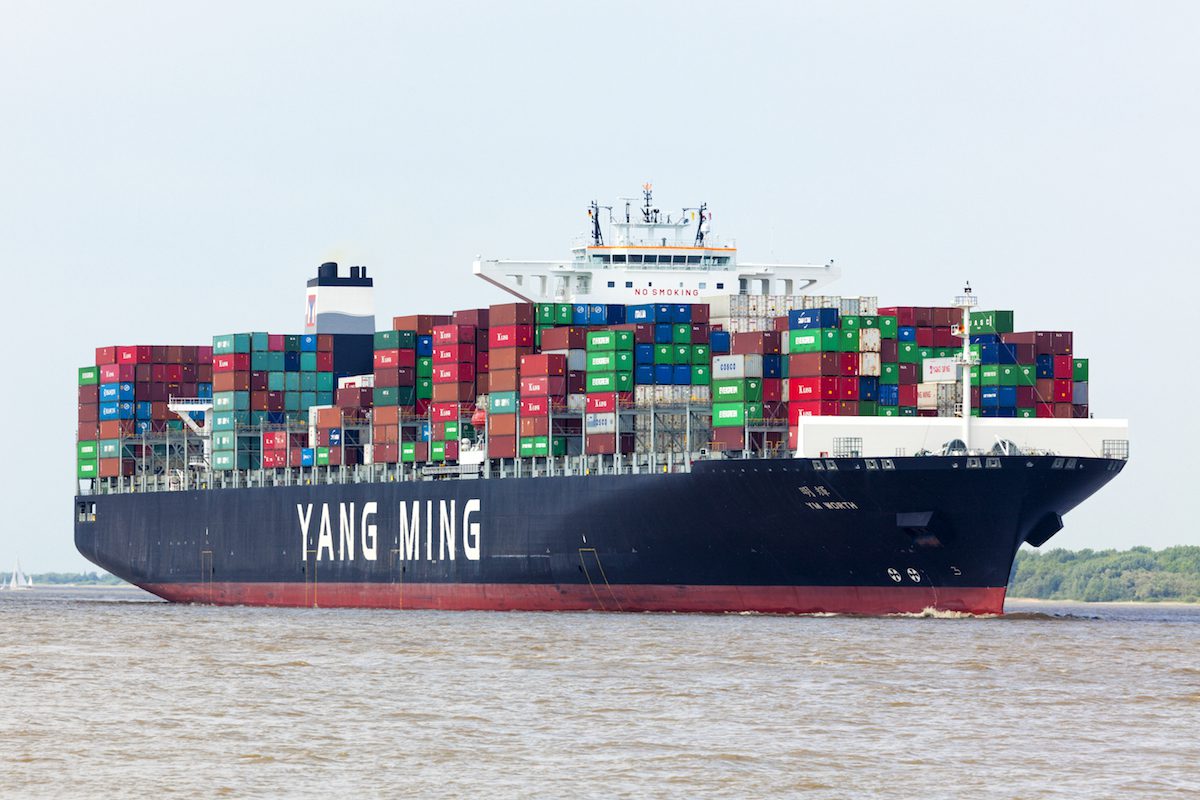 yang ming container ship