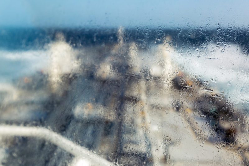 Storm at sea