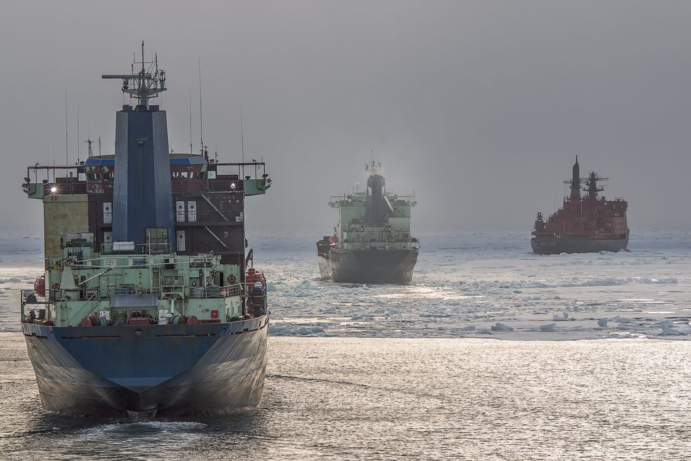 russian convoy Arctic ocean