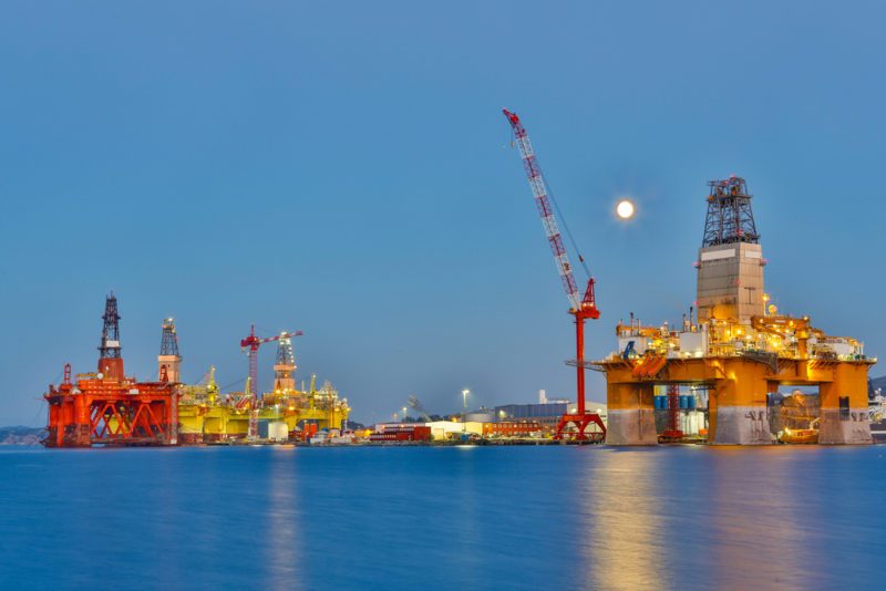 norway oil rigs