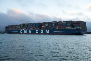 cma cgm container ship