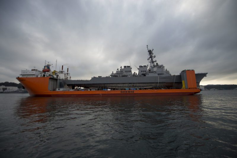 uss fitzgerald heavy lift transport