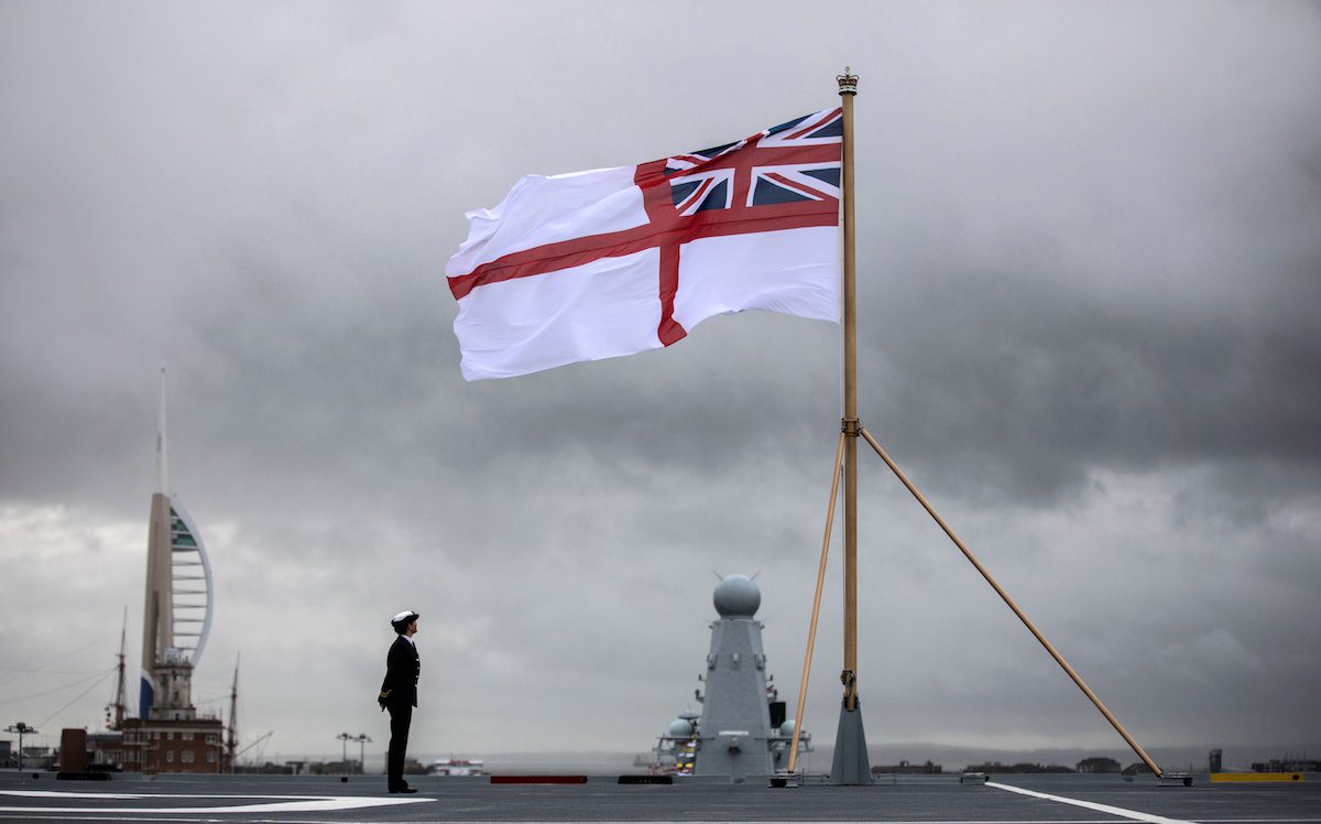 Royal Navy Warship Upsets China