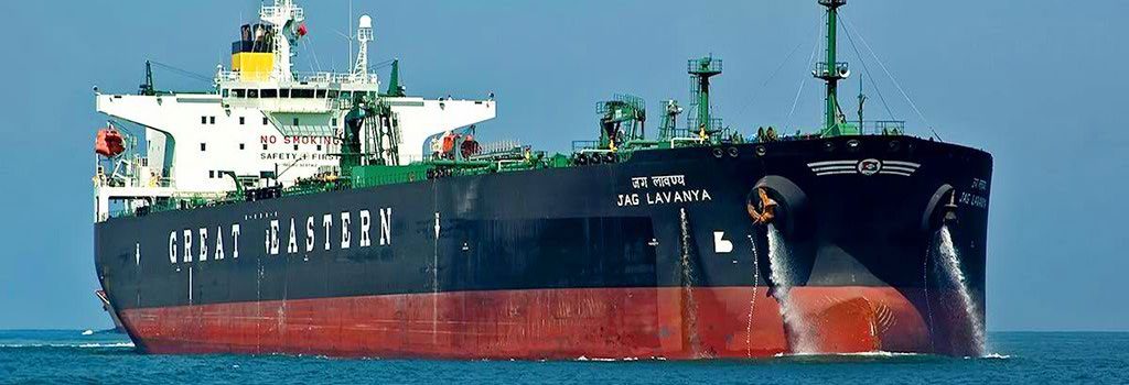 Great Eastern Shipping's tanker M/V Jag Lavanya