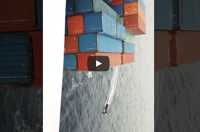 WATCH: Pirates Chase Containership in Gulf of Guinea