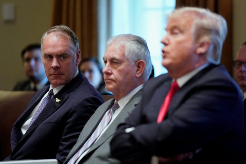 U.S. Interior Secretary Ryan Zinke