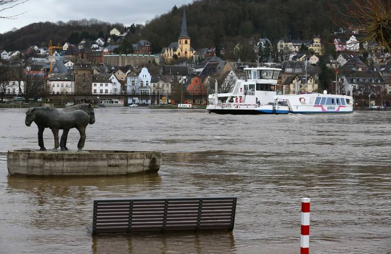 Rhine River Flooding Hamburg