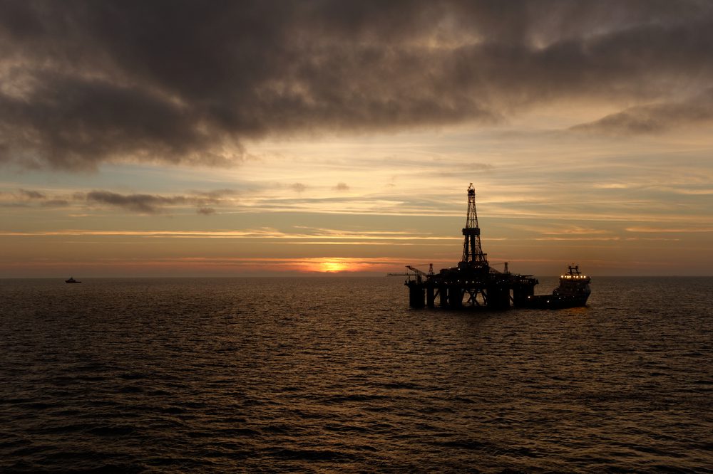 offshore rig north sea