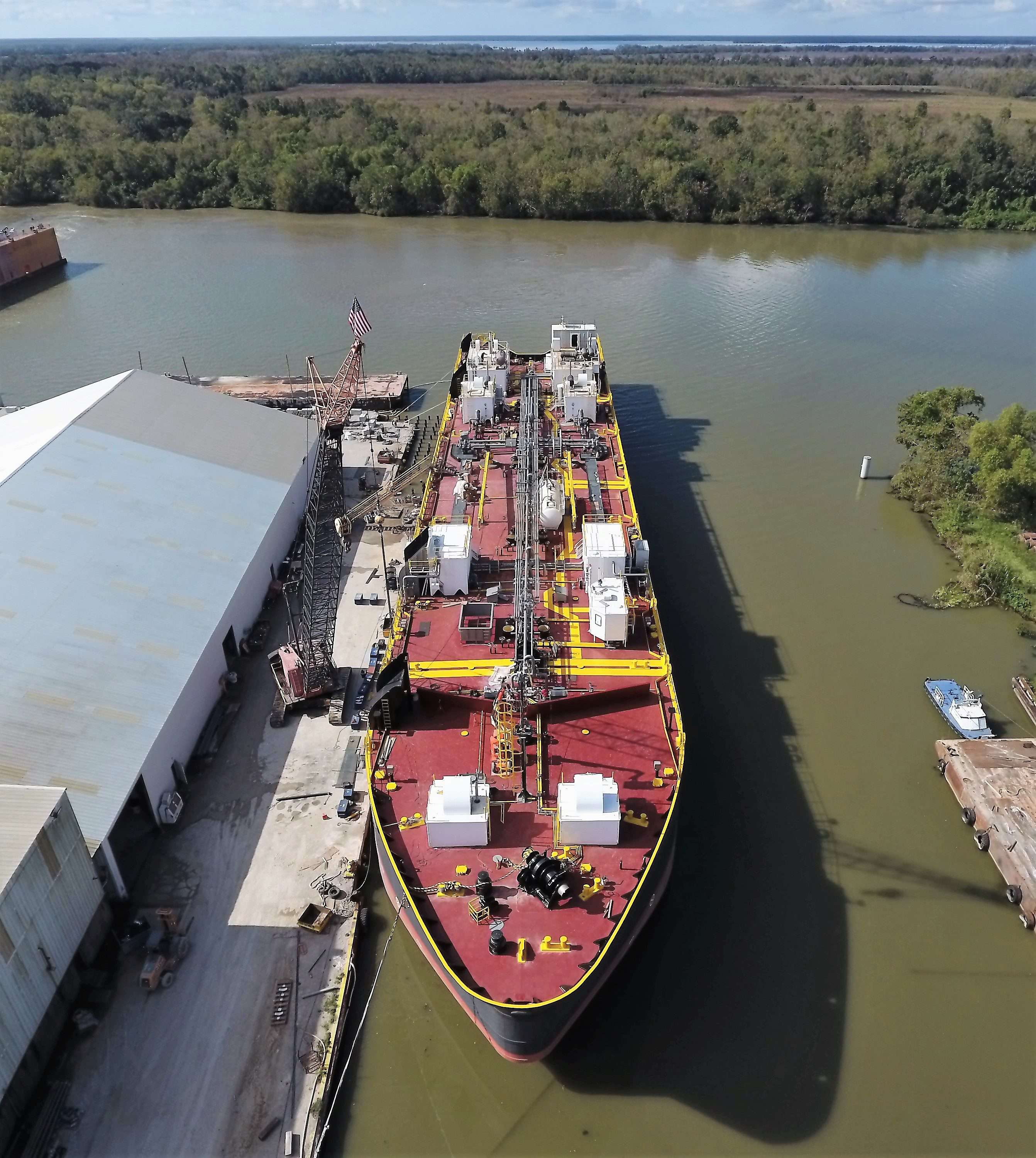 Bristol Harbor Group, Inc. Announces the Delivery of an 80k BBL Double Hull Oil Barge for Vane Brothers