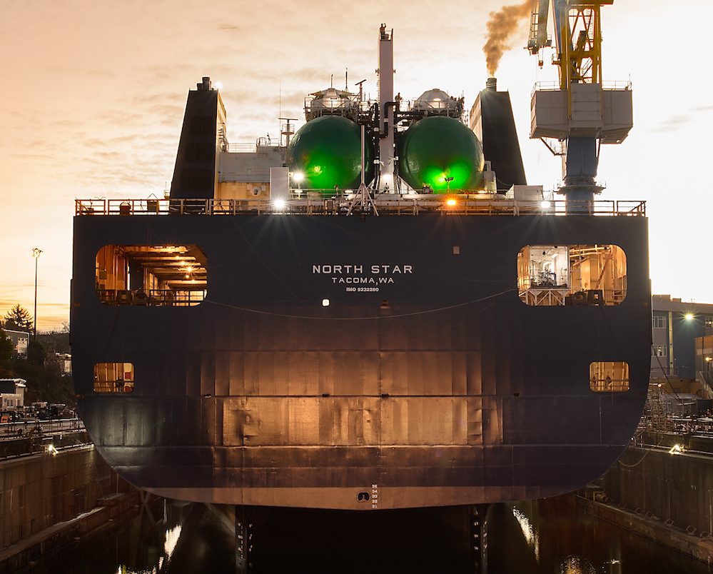 TOTE Maritime Completes ‘Phase 1’ of Orca-class LNG Conversions