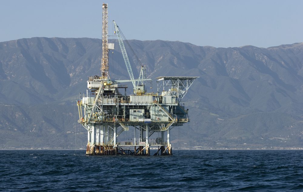 oil platform southern california