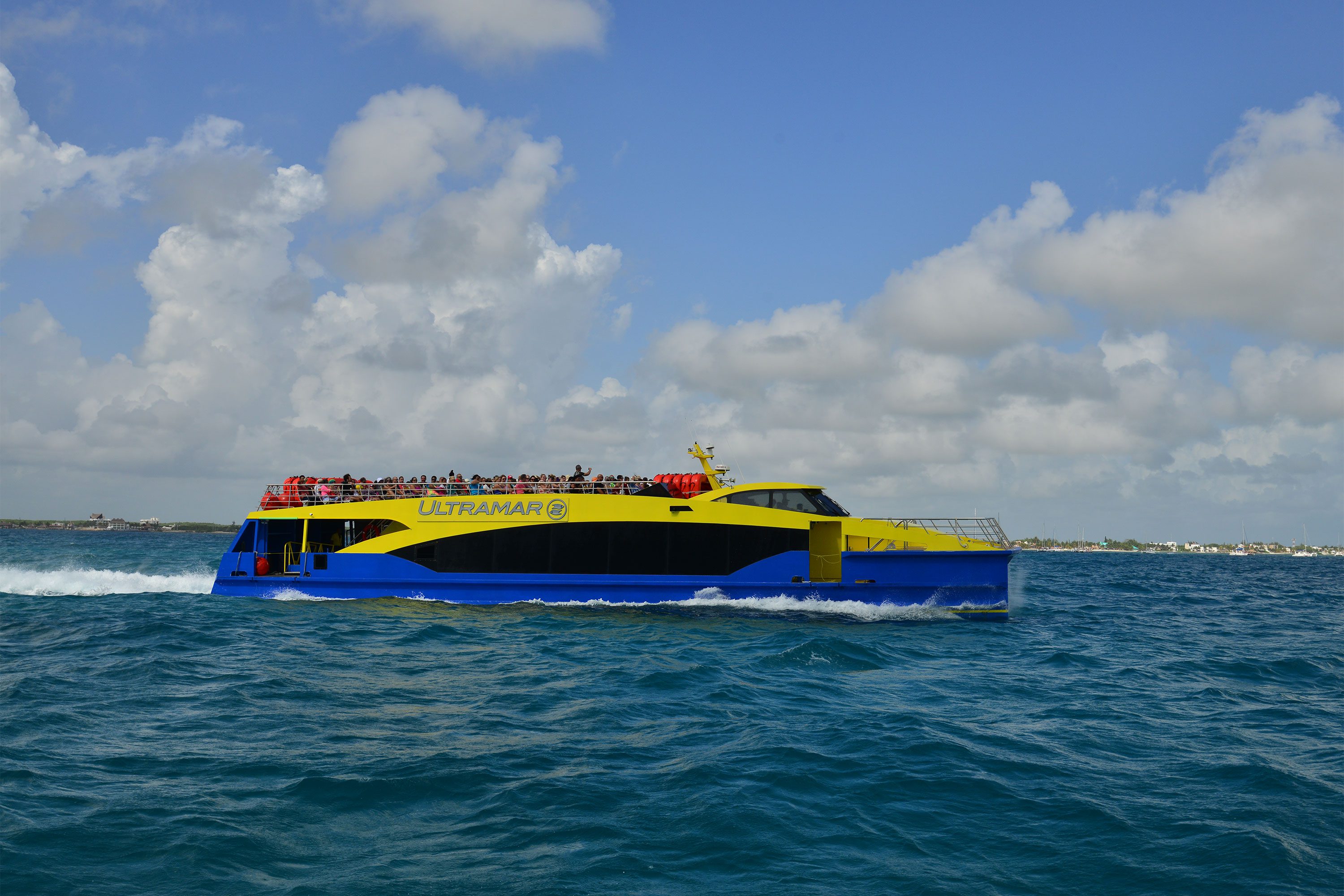 High End Catamaran Ferries to Service Cancun