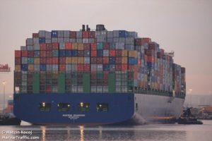 Maersk Shanghai loses containers