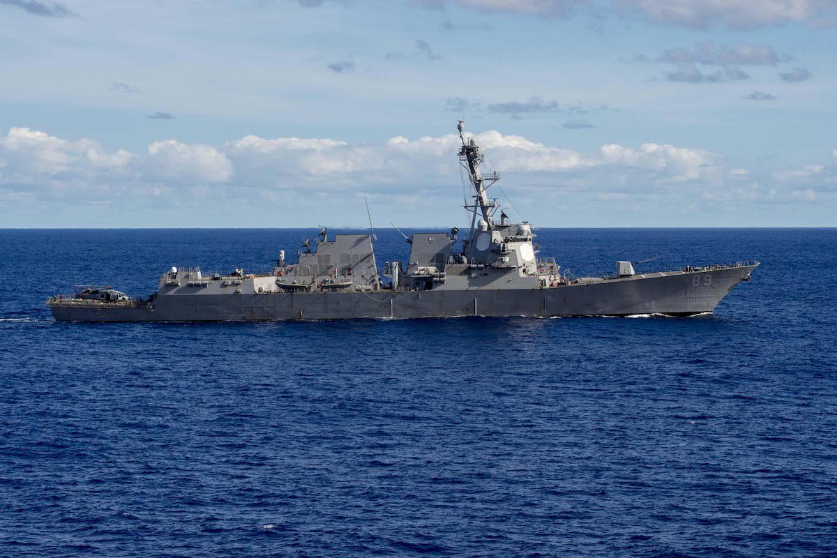 U.S. Warship Carries Out Latest Freedom of Navigation Operation in South China Sea